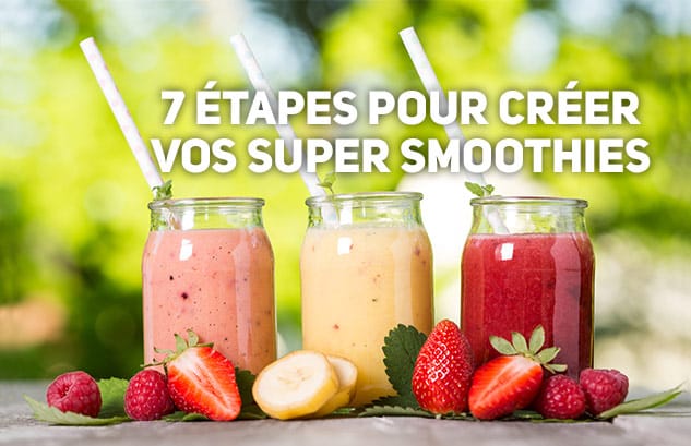 recette smoothie fruits legumes