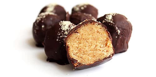 truffes proteine whey chocolat