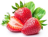 fraises faible en calories
