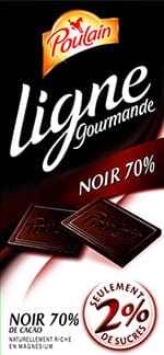 tablette chocolat Poulain Ligne
