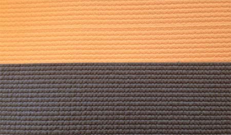 differentes textures tapis de yoga