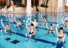 aquafitness aquagym haltères