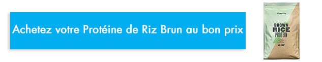 acheter protéine riz brun végétale